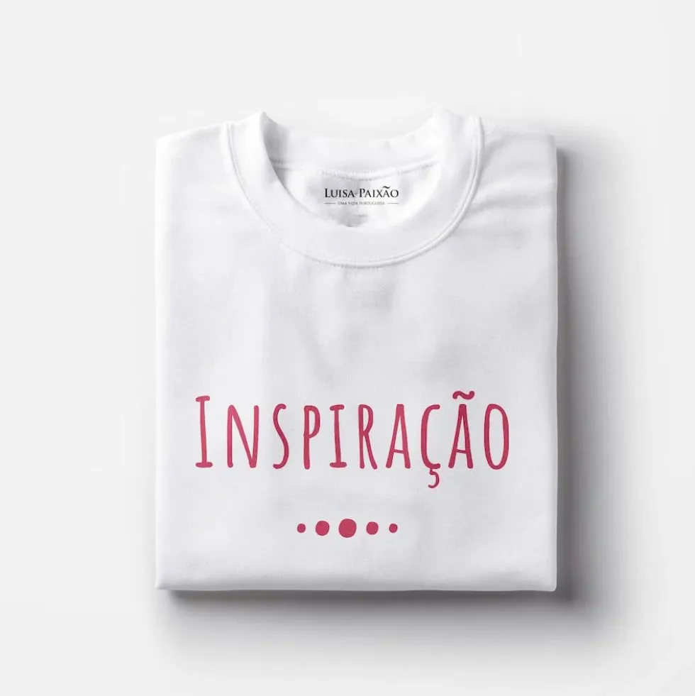 Tee-shirt unisexe "Inspiração" - Blanc