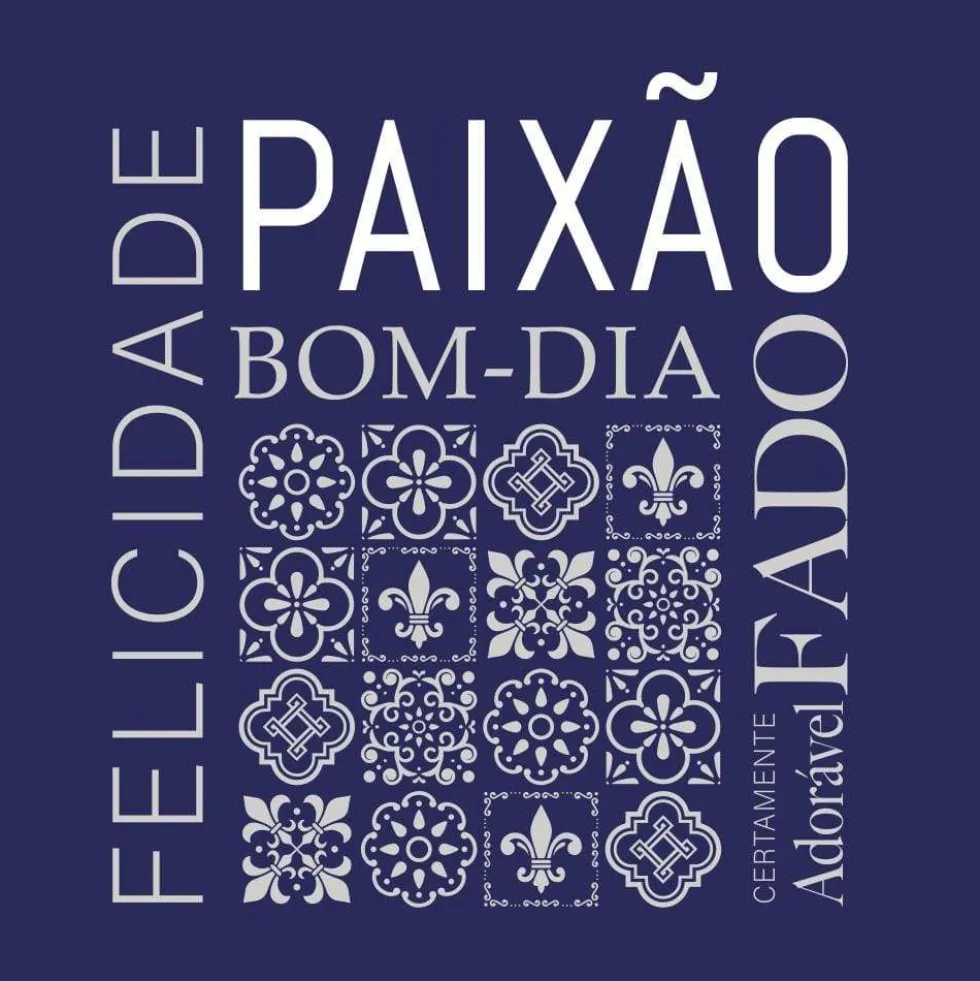 Tee-shirt unisexe "Paixão" - Bleu