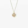 Templário I Collier en argent doré