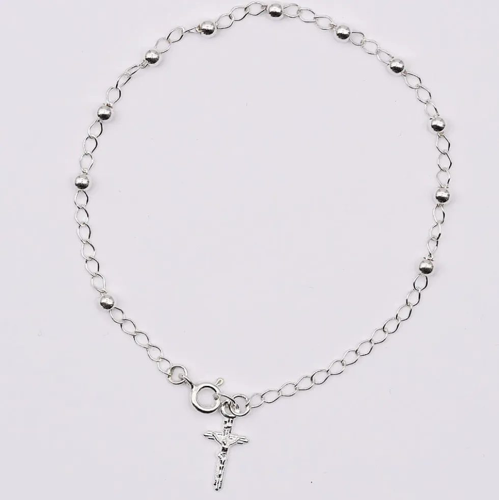 Terço I Bracelet chapelet en argent