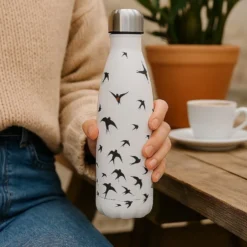 Thermos en inox "Andorinhas"