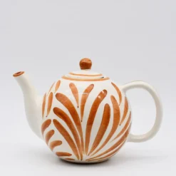 Théière boule en céramique