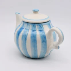 Théière rayée "Costa Nova Mar" - Turquoise