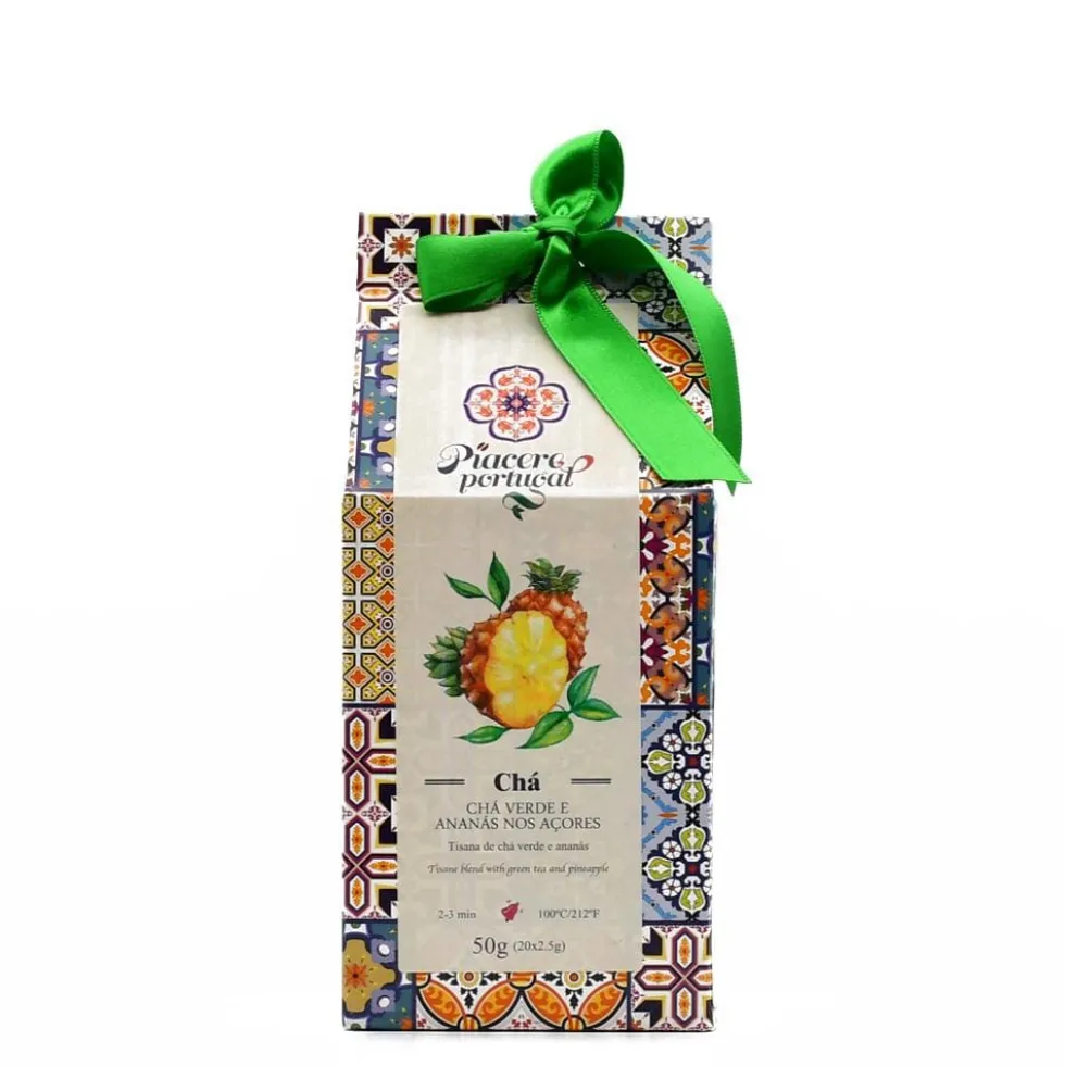 Thé vert à l'ananas des Açores - En sachets