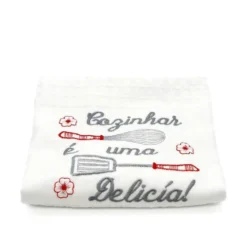 Torchon de cuisine brodé 