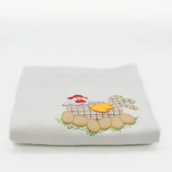 Torchon de cuisine brodé 