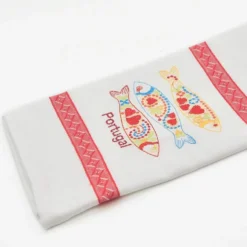Torchon de cuisine brodé 