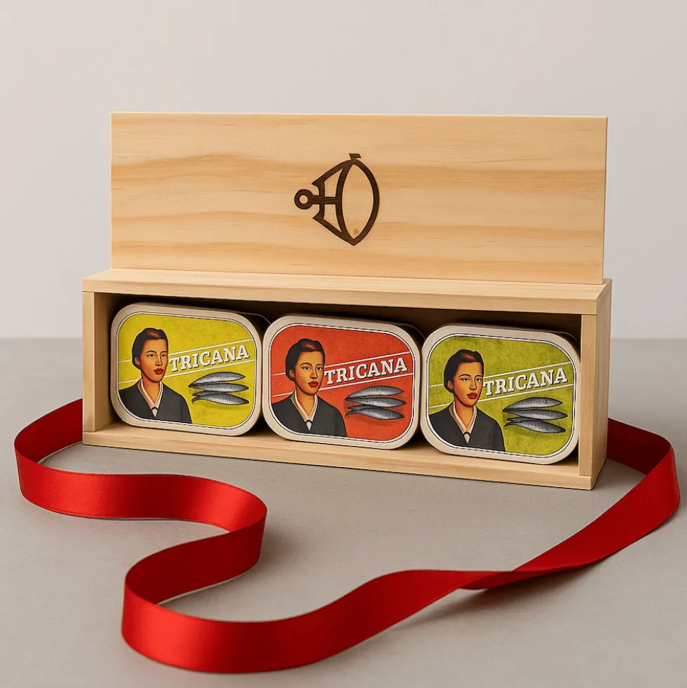 Tricana I Coffret Cadeau 3 conserves de sardines