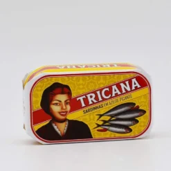 Tricana I Conserve de sardines à l'huile d'olive piquante