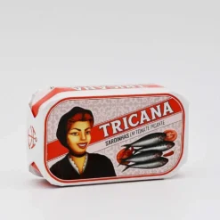 Tricana I Conserve de sardines à l'huile et à la tomate piquante