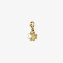 Trévo I Charm en argent doré