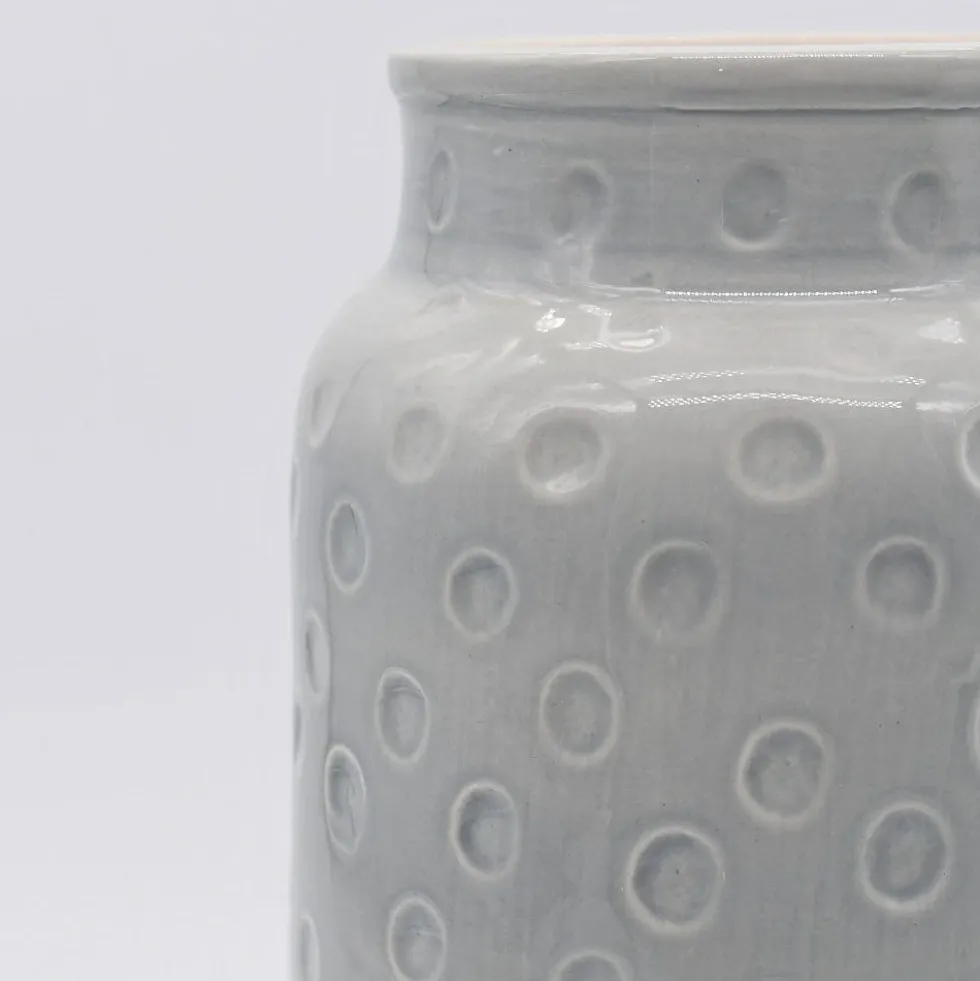 Vase en céramique - Gris