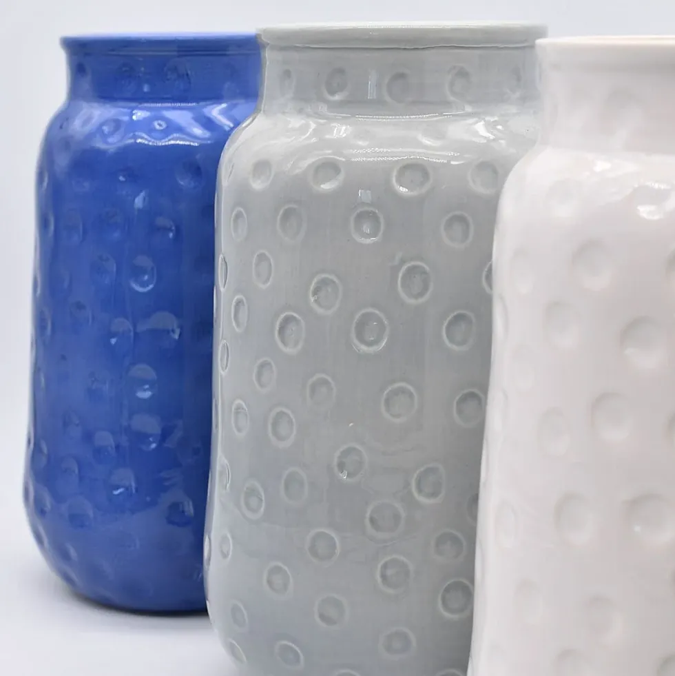 Vase en céramique - Gris