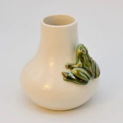 Vase en céramique "Rãs" - Blanc Crème