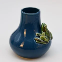 Vase en céramique "Rãs" - Bleu