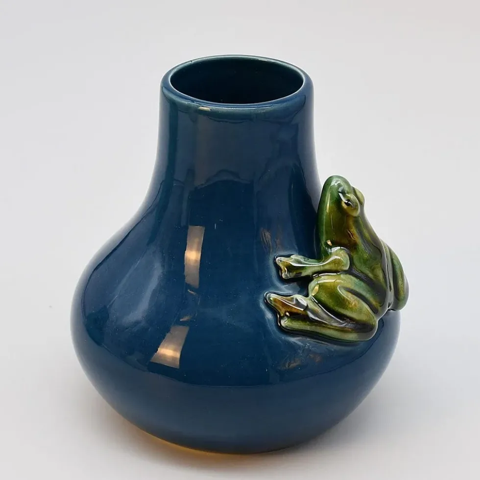 Vase en céramique "Rãs" - Bleu