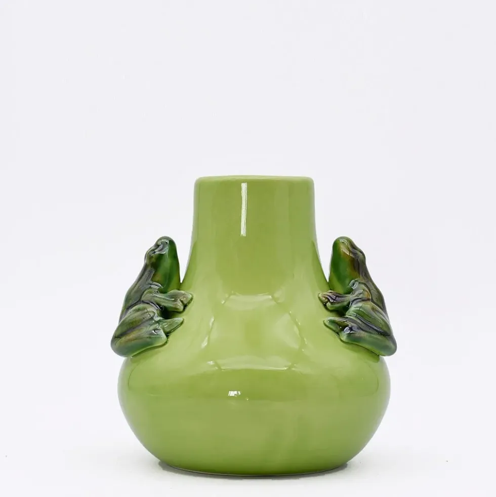 Vase en céramique "Rãs" - Vert