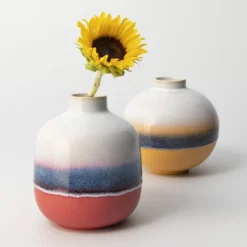 Vase en grès