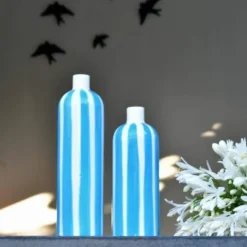 Vase rayé